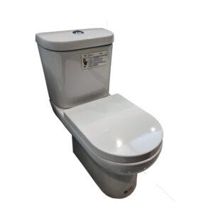 Acolia WC2028 Washdown Close Coupled Water Closet Set - S Trap