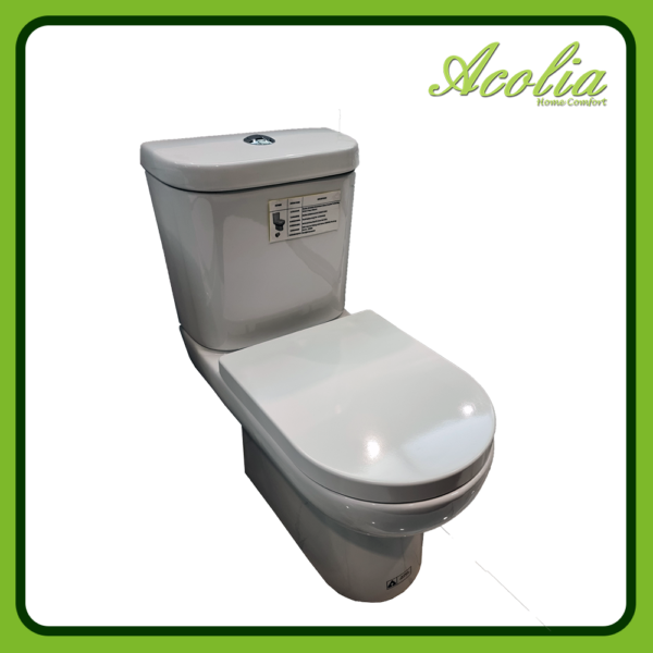 Acolia WC2028 Washdown Close Coupled Water Closet Set - S Trap 115010260