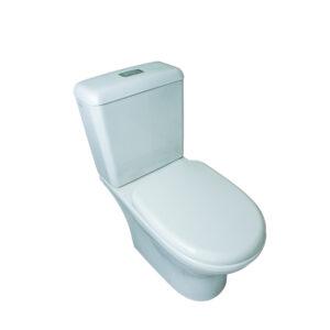Acolia Oval 3112PS Wash Down Close Coupled Water Closet Set - S Trap