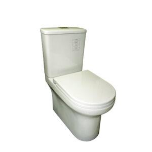Acolia Oval 3113 Washdown Close Coupled Pedestal Water Closet Set - P Trap