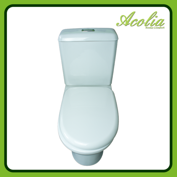 Acolia Oval 3112PS Wash Down Close Coupled Water Closet Set - S Trap 115010105 115010106