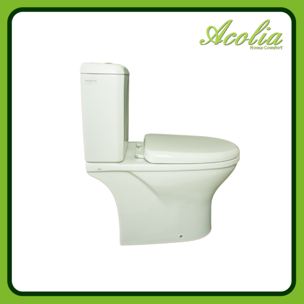 Acolia Oval 3112PS Wash Down Close Coupled Water Closet Set - S Trap 115010105 115010106